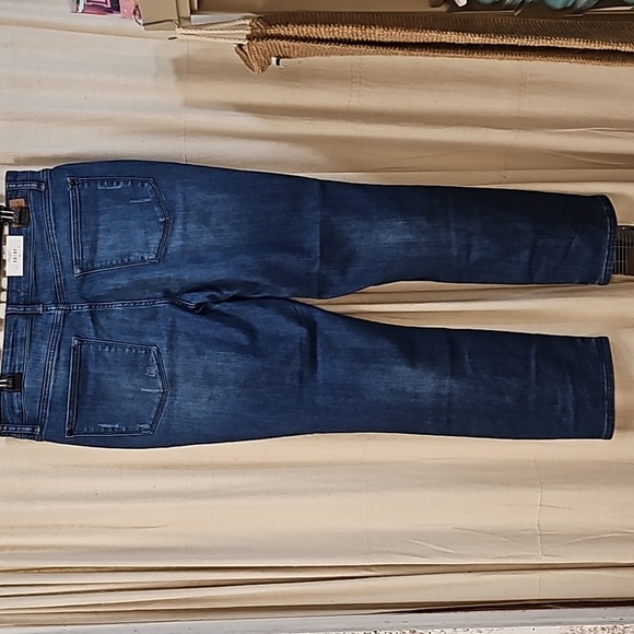 Judy Blue High Waist Zig Zag Button Fly Destroy Boyfriend 88526 - Picture 4 of 7